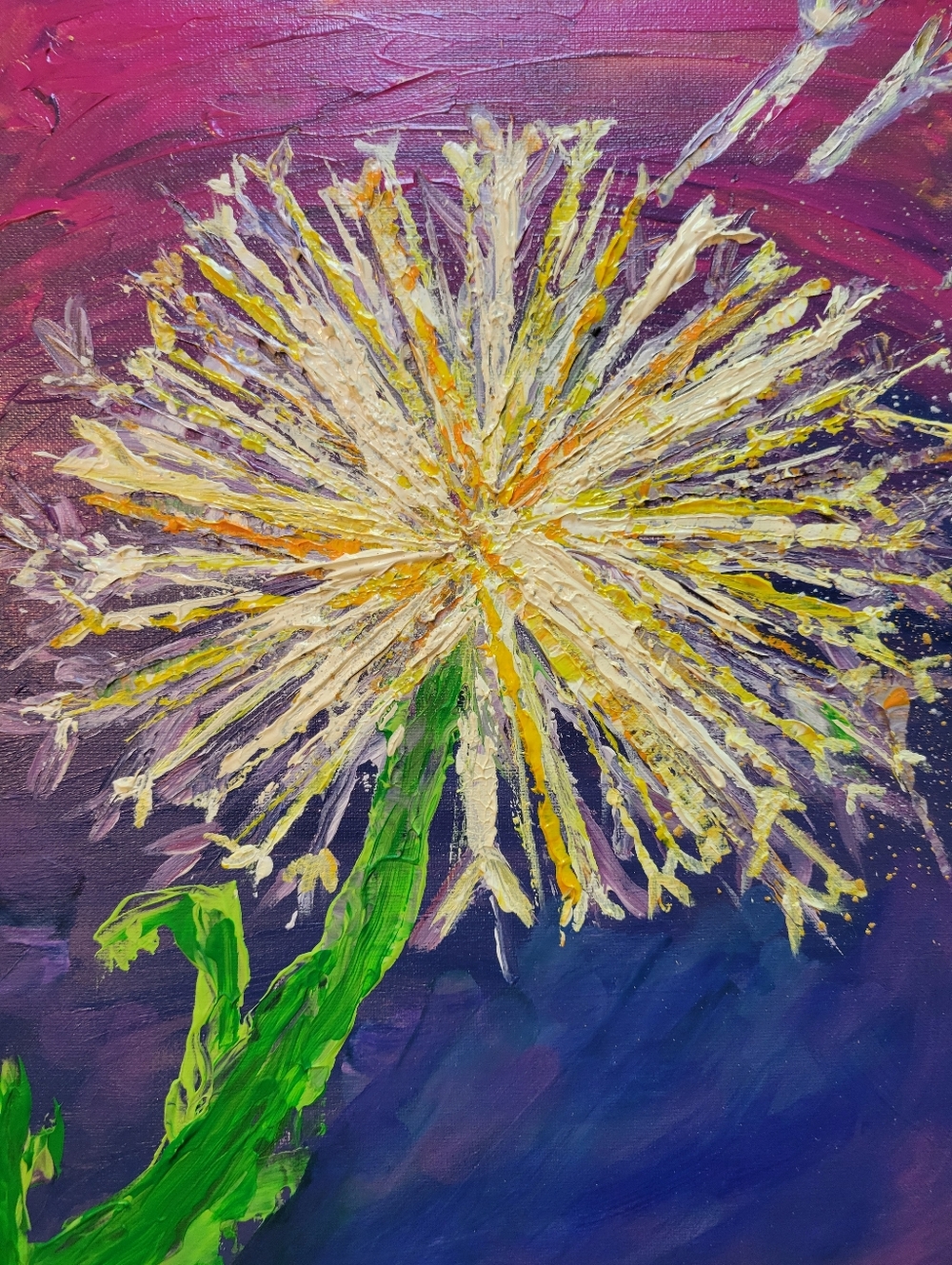 "Make A Wish" Original Artwork By Brea Marie 12in X 16in - Picture 5 of 5